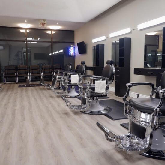 Unity Barbershop In Mississauga Interior